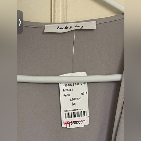 Long sleeve over piece - Picture 2 of 2